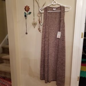 LulaRoe Duster Vest NWT Sz XS